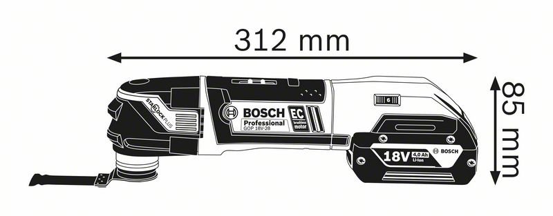 Bosch GOP 18V-28 Professional |  | V-liftverkkokauppa.fi